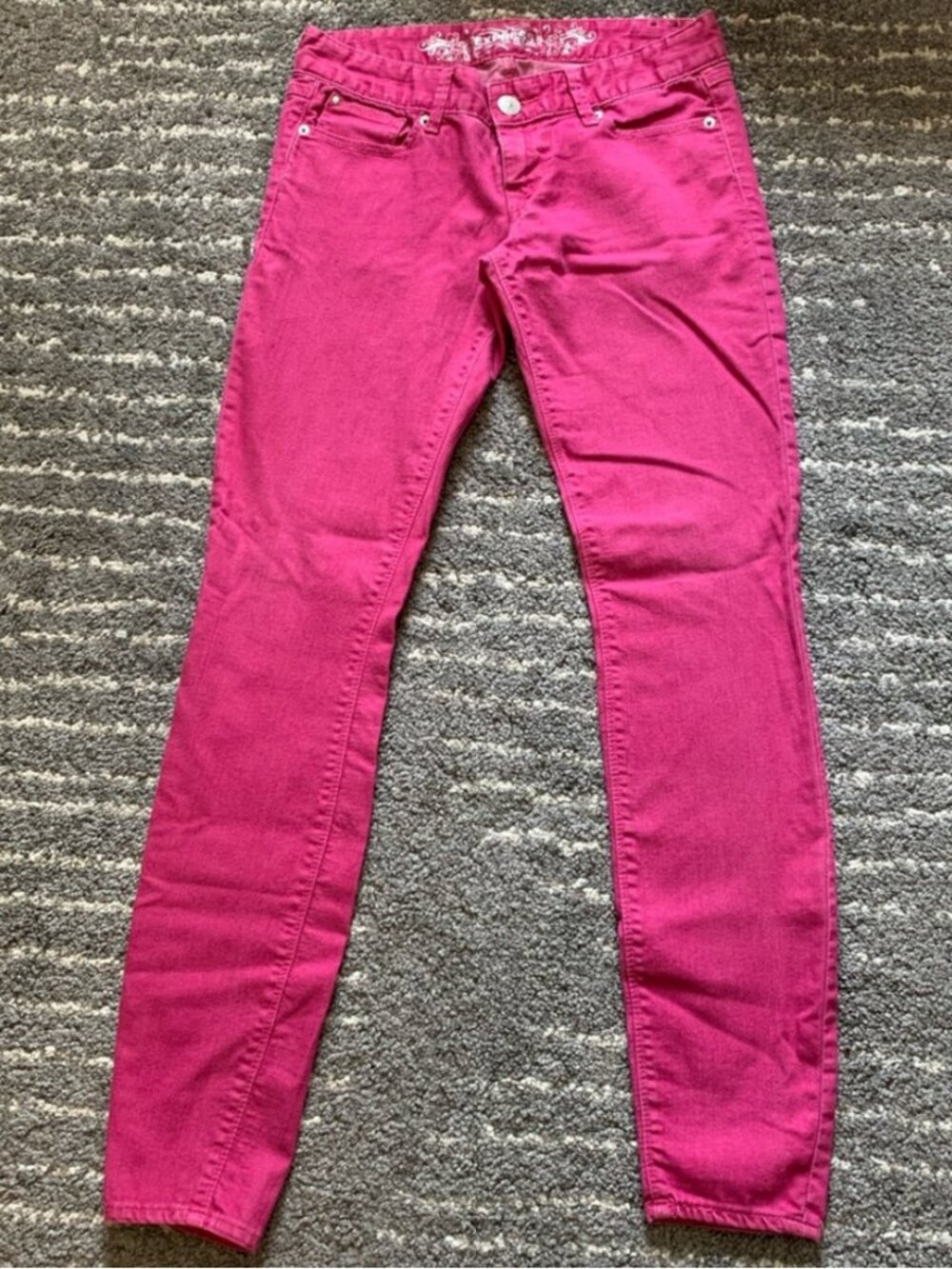 Express Pink Skinny Jeans Size 0